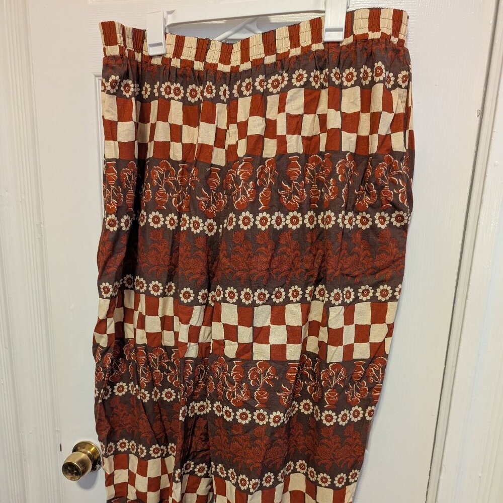 NWT LE Lucy & Yak Freddie Trousers in Rani Print
